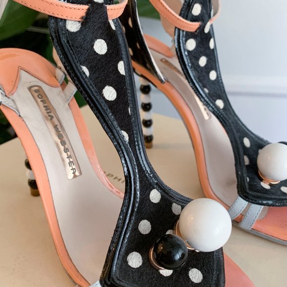 Sophia Webster Mollie Polka Dot Heel - Picture 3 of 7